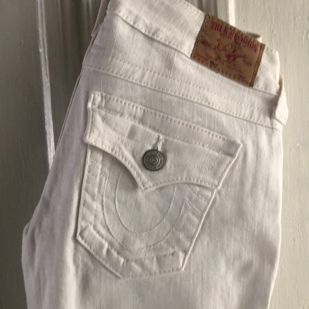White true religion jeans